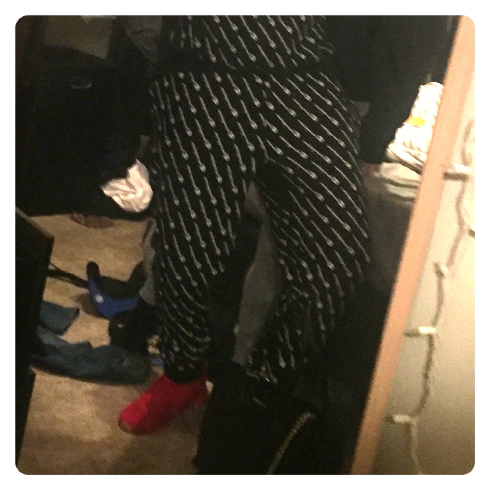 Champion all over print sweatpants